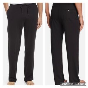 DANIEL BUCHLER Men’s Black French Terry Drawstring Waist Jogger Pants Size Large